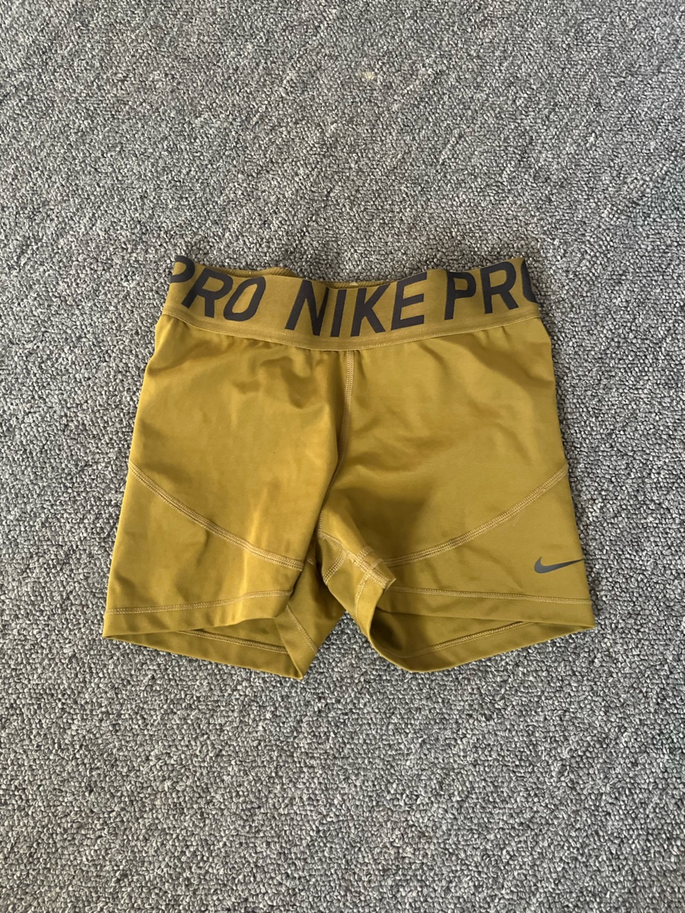 Nike Pro women’s Olive Green Training Shorts